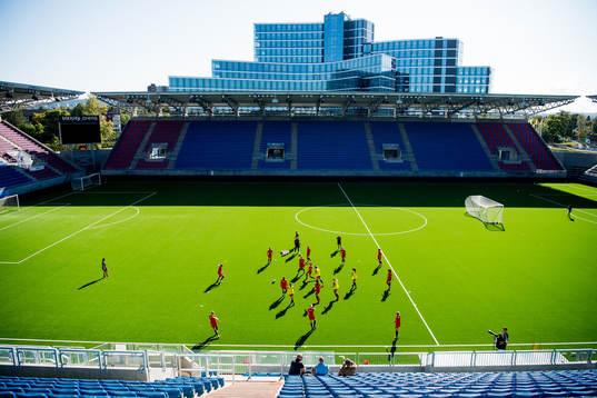 General view of Intility Arena