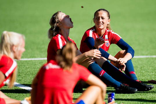 Goalkeeper Cecilie Hauståker Fiskerstrand of Norway