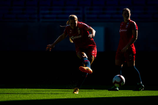 Bläddra bland fler bilder av Football, FIFA Women's World Cup Qualifier, Norway, Training