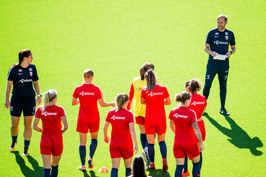 Martin Sjögren, head coach of Norway