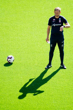 Martin Sjögren, head coach of Norway