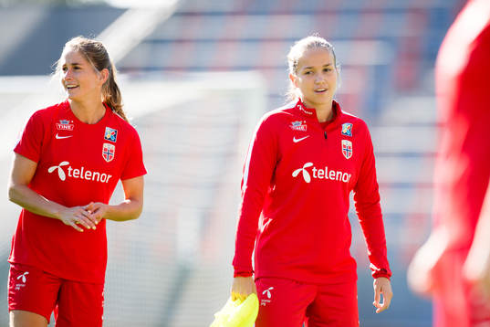 Ingrid Ryland and Guro Reiten of Norway