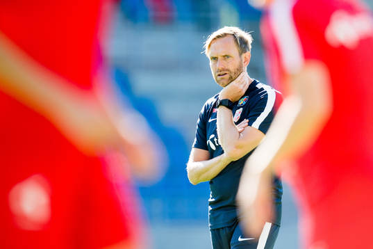 Martin Sjögren, head coach of Norway