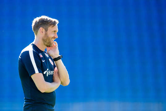 Martin Sjögren, head coach of Norway