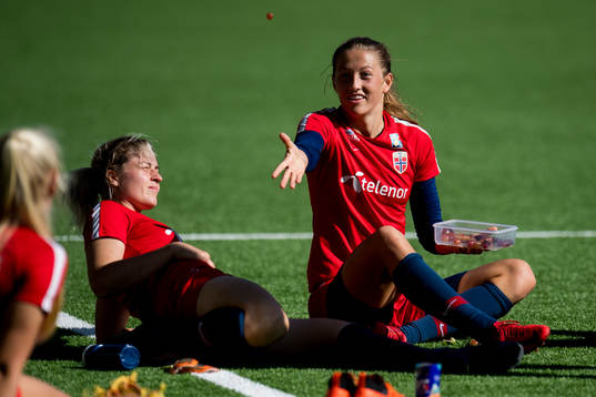 Goalkeeper Cecilie Hauståker Fiskerstrand of Norway