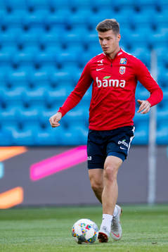 Alexander Sørloth of Norway
