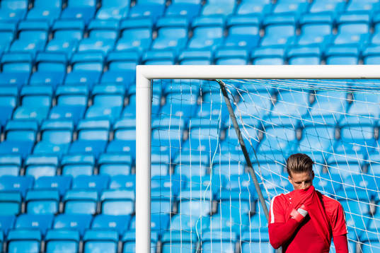 Goalkeeper Ørjan Håskjold Nyland of Norway