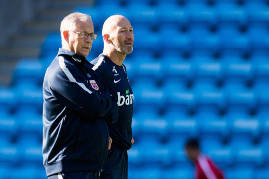 Lars Lagerbäck, head coach of Norway