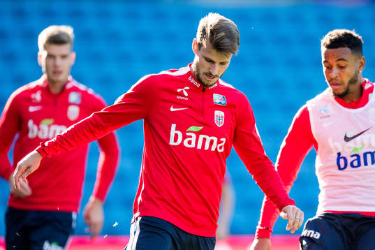 Alexander Sørloth, Håvard Nordtveit and Joshua King of