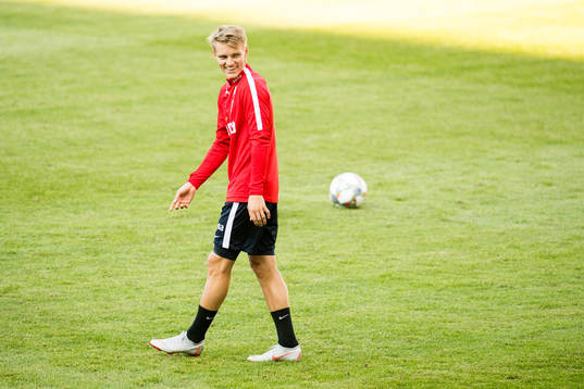 Martin Ødegaard of Norway