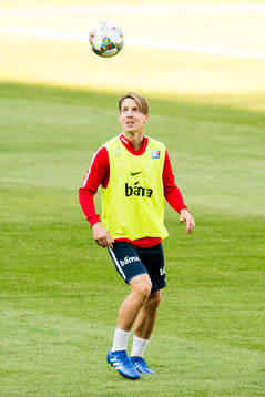 Stefan Johansen of Norway