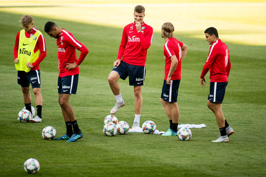 Martin Ødegaard, Bjørn Maars Johnsen, Alexander Sørloth,