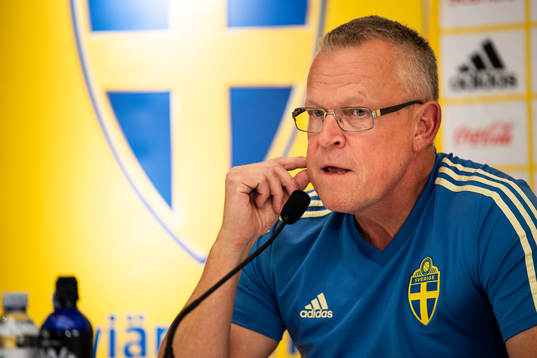 Sveriges förbundskapten Janne Andersson