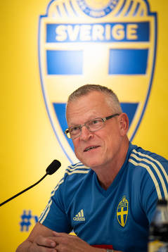 Sveriges förbundskapten Janne Andersson