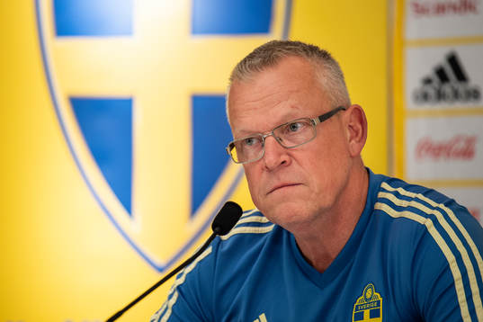 Sveriges förbundskapten Janne Andersson