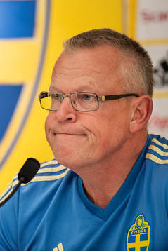 Sveriges förbundskapten Janne Andersson