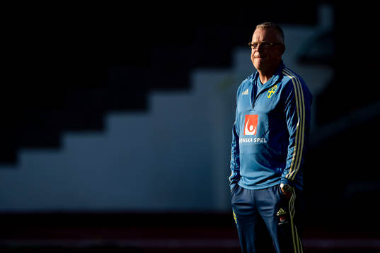 Sveriges förbundskapten Janne Andersson