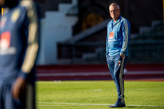 Sveriges förbundskapten Janne Andersson