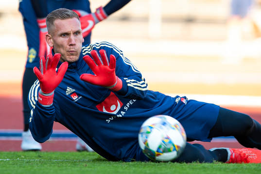 Sveriges målvakt Robin Olsen
