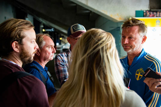 Förbundskapten Peter Gerhardsson