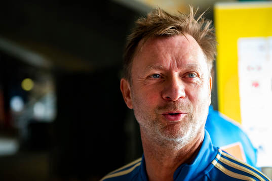 Förbundskapten Peter Gerhardsson