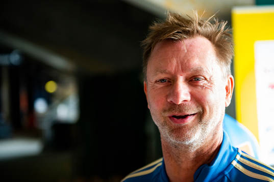 Förbundskapten Peter Gerhardsson