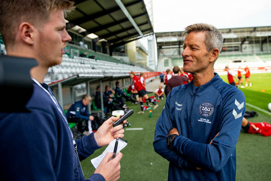 Förbundskapten Lars Søndergaard