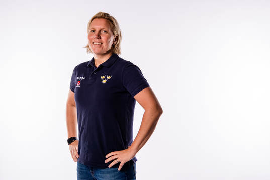 Sveriges förbundskapten Ylva Martinsen
