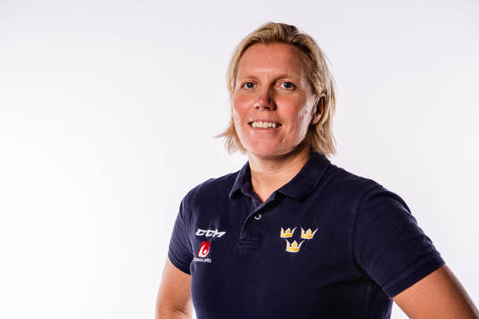 Sveriges förbundskapten Ylva Martinsen