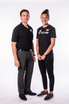 s tränare Shane Warschaw och Leanne Ganney