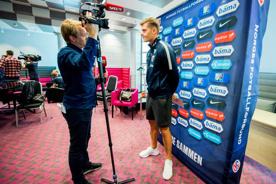 Alexander Sørloth of Norway