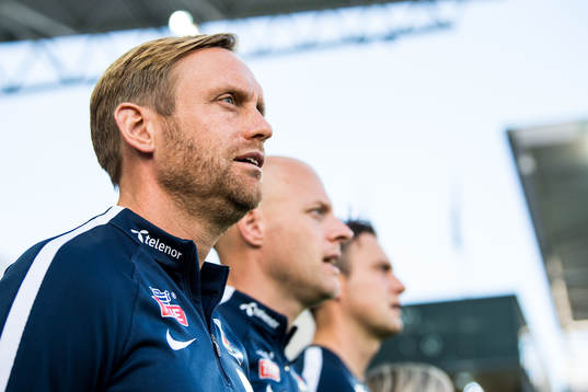 Martin Sjögren, head coach of Norway prior the FIFA