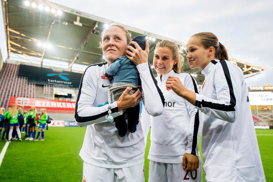 Isabell Herlovsen, Emilie Bosshard Haavi and Guro Reiten of
