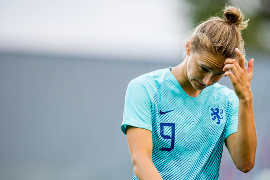 Anna Margaretha Marina Astrid Miedema of Netherlands looks