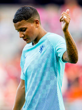 Shanice Janice Van de Sanden of Netherlands looks dejected