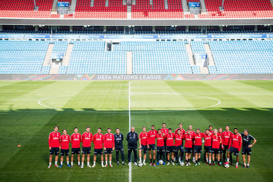 Sander Berge, Stefan Johansen, Ole Kristian Selnæs,