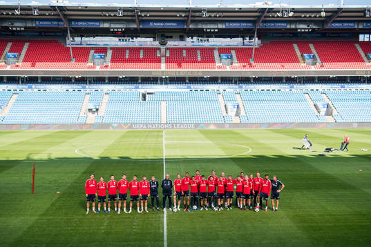 Sander Berge, Stefan Johansen, Ole Kristian Selnæs,