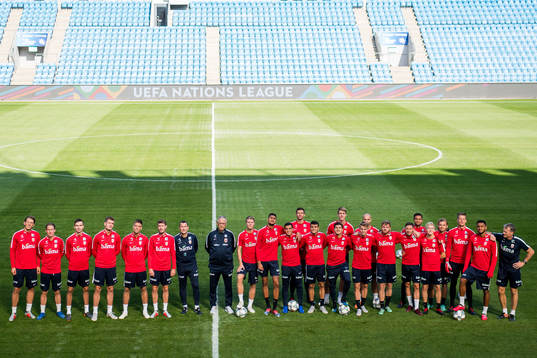 Sander Berge, Stefan Johansen, Ole Kristian Selnæs,