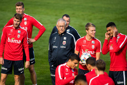 Håvard Nordtveit, Alexander Sørloth, Lars Lagerbäck,