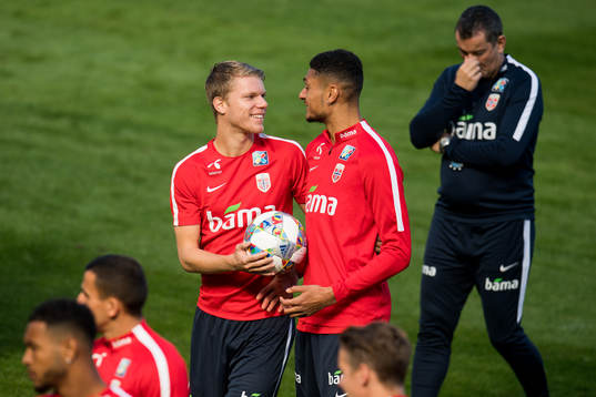 Sigurd Rosted and Bjørn Maars Johnsen of Norway