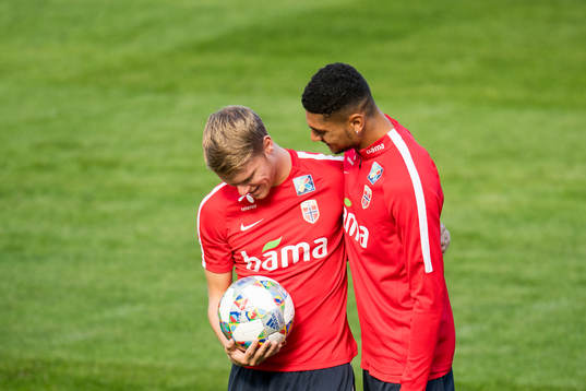 Sigurd Rosted and Bjørn Maars Johnsen of Norway