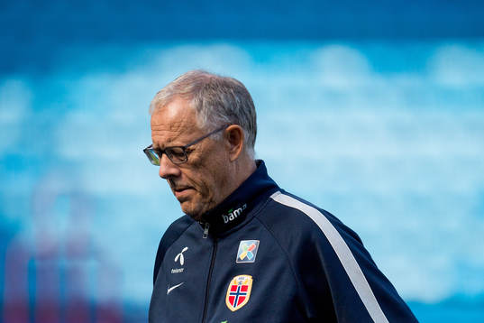 Lars Lagerbäck, head coach of Norway