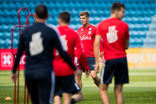 Alexander Sørloth of Norway