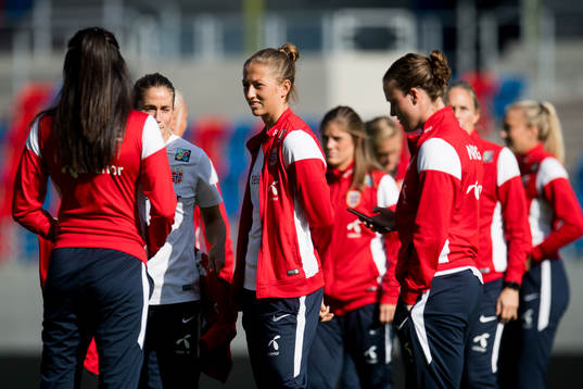 Goalkeeper Cecilie Fiskerstrand of Norway
