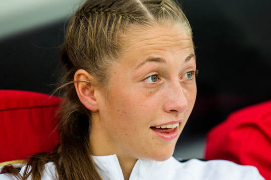 Goalkeeper Cecilie Fiskerstrand of Norway