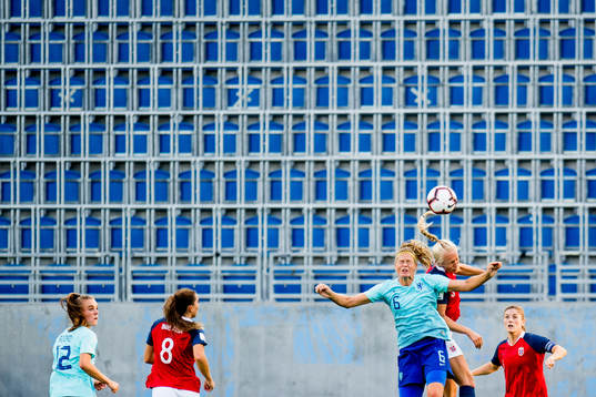 Manieke Anouk Dekker of Netherlands and Maria Thorisdottir