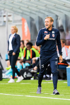 Martin Sjögren, head coach of Norway