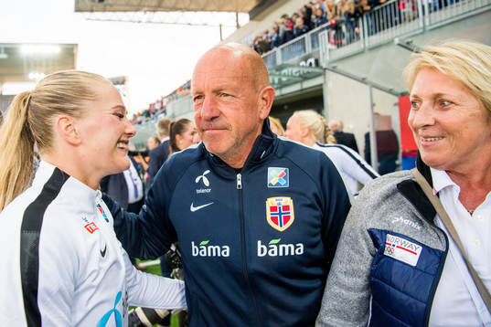 Lisa-Marie Karlseng Utland of Norway, Nils Johan Semb,