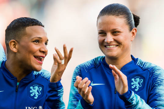 Shanice Janice Van de Sanden and Sherida Spitse of