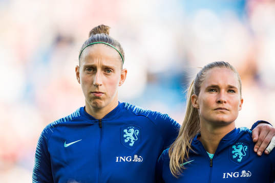 Goalkeeper Sari van Veenendaal of Netherlands